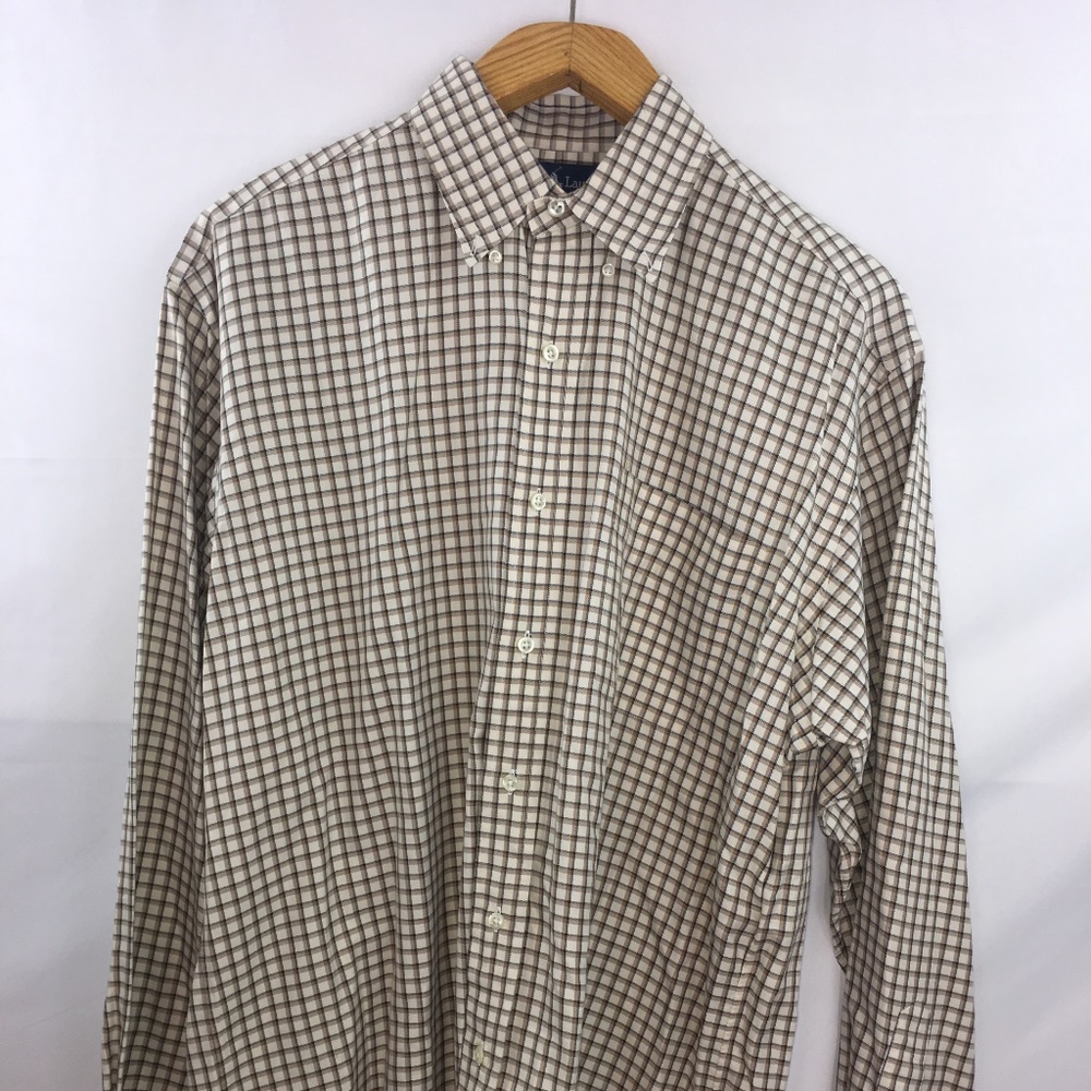 Ralph Lauren Plaid Button Down size Med.
